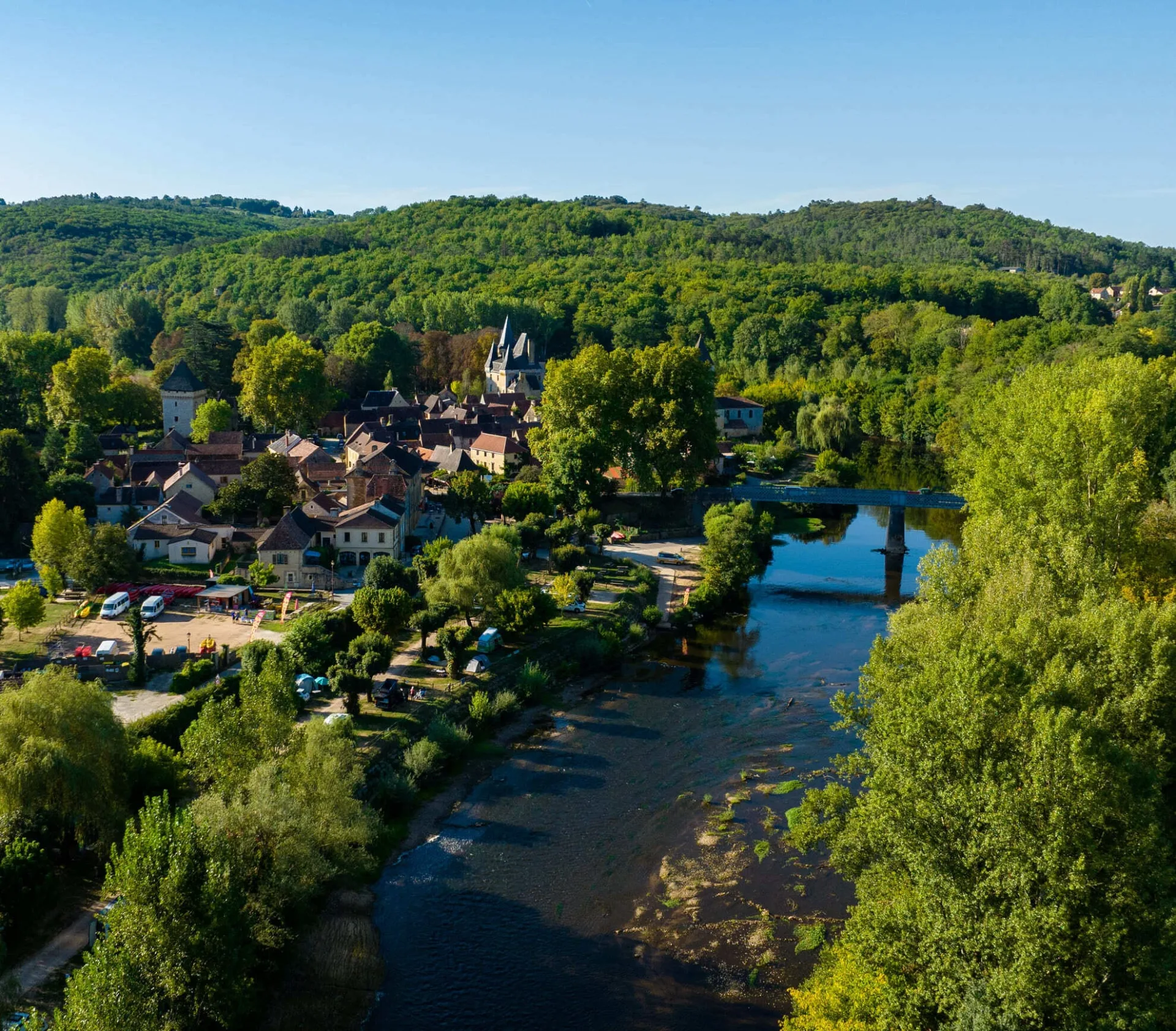 Village of Saint léon-sur-vézère