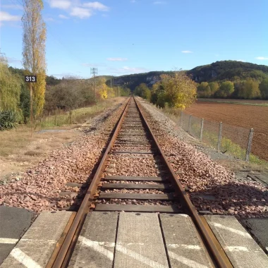 De spoorlijn om te reizen in de Dordogne / Périgord Noir