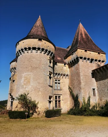 Les tours du château de Marzac